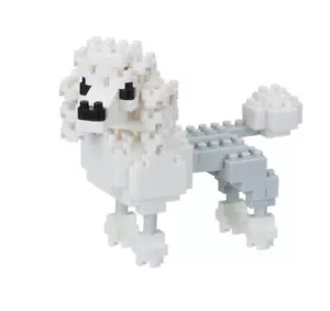 Nanoblock white Poodle NBC_262 100pieces ages 8 and up - Picture 1 of 7