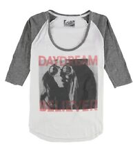 Local Celebrity Womens Daydream Believer Graphic T-Shirt, White, Medium