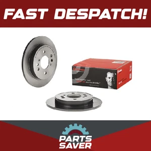 2x BREMSSCHEIBEN PAAR MASSIV passend für HONDA JAZZ Mk4 1.3 hinten ab 2015 239mm SET BREMBO - Bild 1 von 8