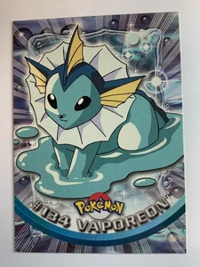 2000 Topps Pokemon #134 Vaporeon TV Animation Series 3 FREE COMBINED SHIP - Picture 1 of 2
