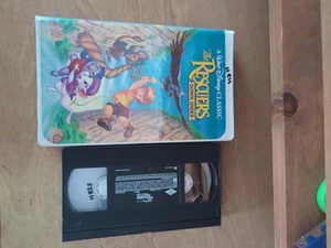 Disney's The Rescuers Down Under Black Diamond VHS Clamshell, TESTED AND WORKING - Foto 1 di 9