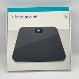 Fitbit Aria Air schwarz Personenwaage, Körperanalyse, Bluetooth, Fitbit App - Bild 1 von 1