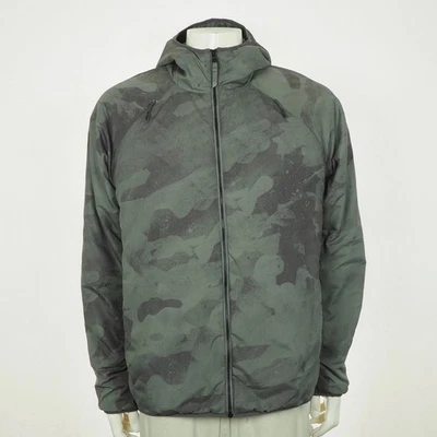 Viktos Alpha Dawn Insulated Jacket Mens Large Gray Camo Full-Zip Hoodie Hooded - Image 1 of 4