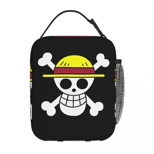 One Piece Monkey D Luffy Anime Insulated Lunch Thermal Bag Work School Bag M13 - Picture 1 of 10