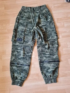 FB Sister Herren & Damen Hose Flecktarn Camouflage Bundeswehr S Karabiner Top - Bild 1 von 4