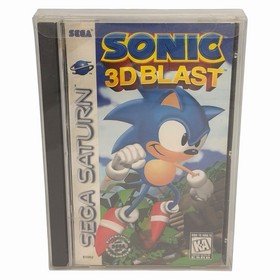Sonic 3D Blast (Sega Saturn, 1996) CIB Complete w/ Manual + Reg Card Tested