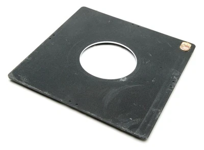 Linhof Kardan Original Lens Board #1 With 65mm Opening For Copal Shutter #3. Ex. - Image 1 of 2