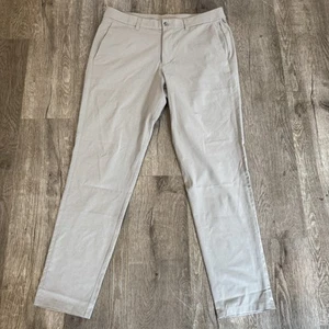 Lululemon Hose Herren 34 (34x32) ABC Slim Fit Golf Performance belüftet beige - Bild 1 von 10
