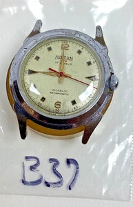 Orologio Vintage Uomo Hilton 17 Jewel Stile Militare AS1430 Funzionante Ricambi Riparazione LEGGI - Foto 1 di 10