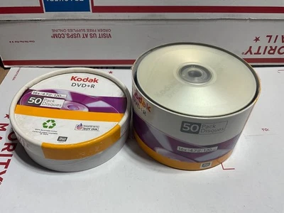 KODAK DVD-R 16X 4.7Gb 120min 50 pack *NEW, SEALED* - Image 1 of 2