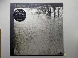 Bon Iver / For Emma, Forever Ago Vinyl 2013 Clear Vinyl LP M/NM Newbury Comics - Picture 1 of 2