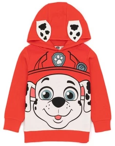 Paw Patrol Red 3D Ear Applique Hoodie Boys - Picture 1 of 9