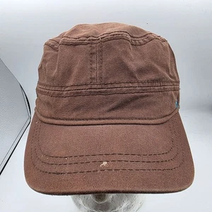 Kooringal Brown Cotton Cap Adjustable One Size Casual Outdoor Hat Lightweight - Picture 1 of 9