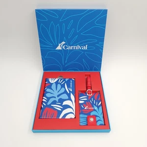 Carnival Cruise Lines Reisepass Karte & Dokumentenetui mit Kofferanhänger Neu im Karton - Bild 1 von 16