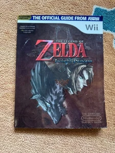 The Legend Of Zelda Twilight Princess Official Nintendo Player's Guide w/ Poster - Picture 1 of 10