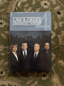 Law & Order Criminal Intent: Season 4 (DVD, 2005) The Fourth Year Brand New - Picture 1 of 3