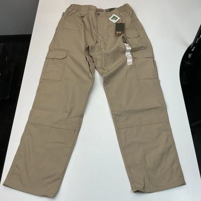 Calça 5.11 Tactical Taclite Pro 74273 ajuste relaxado - TDU cáqui 34x32 - Imagem 1 de 3