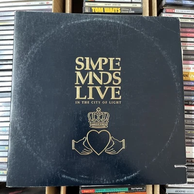 Simple Minds Live in the City of Light 2 LP Record Set (1987, Picture Book) - Image 1 of 4
