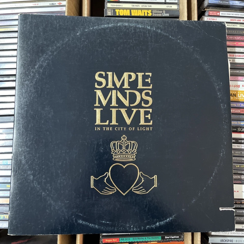 Simple Minds Live in the City of Light 2 LP Record Set (1987, Picture Book) - Image 1 of 4