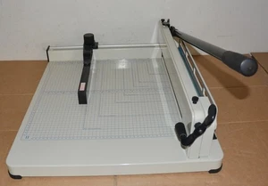 858A3+ A3 Paper Cutter Guillotine Manual Heavy Duty  400 Sheet 17 Inch - Picture 1 of 6
