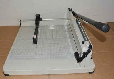 858A3+ A3 Paper Cutter Guillotine Manual Heavy Duty  400 Sheet 17 Inch - Image 1 of 4