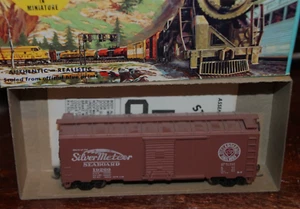 Athearn 5004 SEABOARD RAILWAY 40' Boxcar #19260 w/Atlas Steel Wheel Set & KADEES - Picture 1 of 1