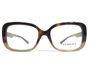 Versace Eyeglasses Frames MOD.3241 5205 Brown Tortoise Gold Square 54-17-140 - Picture 1 of 11