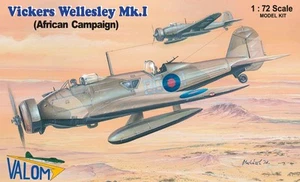 Kit Modelo Valom Modelos 1/72 Vickers Wellesley Mk.I (Campaña Africana) - Imagen 1 de 5