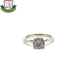 Women's Diamond Engagement Ring .24 CTW 14K White Gold (PPG004814) - Picture 1 of 7