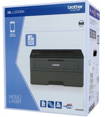 Brother HL-L2370DN A4 Mono Laser Printer HLL2370DNZU1 excellent.. page count 85. - Image 1 of 2