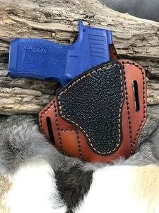 Leather Holster fits Sig Sauer P365 X-Macro OWB Holster - Picture 1 of 12