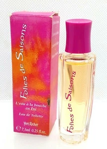 FOLIES de SAISONS by YVES ROCHER Mini Eau Toilette Miniatura Perfume 7,5 ml - Imagen 1 de 5