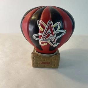 Banco de monedas globo aerostático de cerámica aire caliente isótopos de Albuquerque Coca Cola MiLB béisbol - Imagen 1 de 15