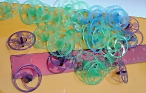 Spin Top 1.25" Lot Of 144 Carnival, Party Toys Favors Assorted Colors - Picture 1 of 4