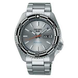 New Seiko 5 Sports SKX Style Special Edition Silver Dial Men's Watch SRPK09 - Picture 1 of 1