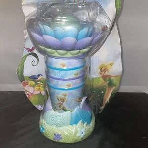 Disney Tinker Bell Fairy Fairies Cup 4 Piece Tumbler Set Disney Store NEW - Picture 1 of 3