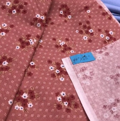 "TELA Material de Costura Acolchado Polvoriento Malva Rosa Debut Diseños Artesanal 47x68""" Foto 1 de 4