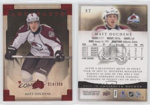 2013-14 Upper Deck Artifacts Ruby /399 Matt Duchene #57