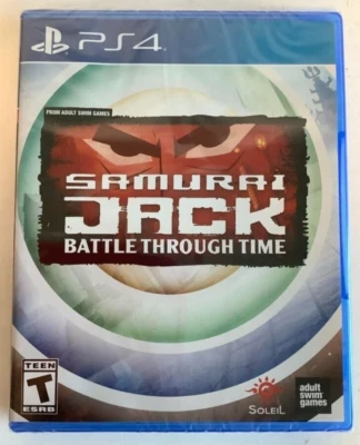 NEW Samurai Jack: Battle Through Time Sony Playstation 4 PS4 2020 Video Game - Image 1 of 2