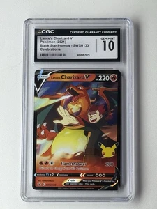 Lance's Charizard V SWSH133 SWSH: Sword & Shield Promo Cards Holo CGC 10 - Picture 1 of 2