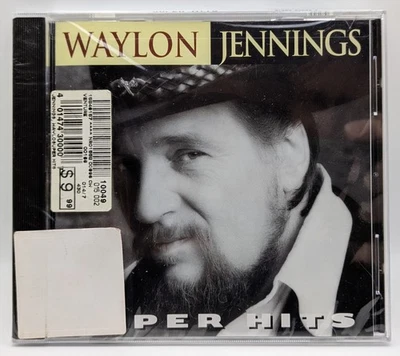 Waylon Jennings Super Hits CD NEW SEALED Foto 1 de 2