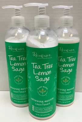 Renpure Tea Tree Lemon Sage Refreshing Moisture Conditioner, 16oz, 3pk - Image 1 of 4