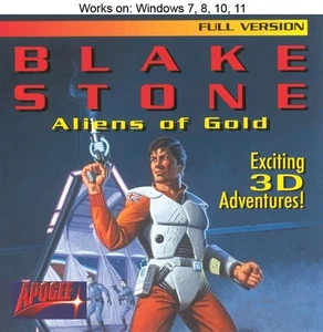Blake Stone: Aliens of Gold PC Game 1993 Apogee Windows 10 11 - Picture 1 of 2