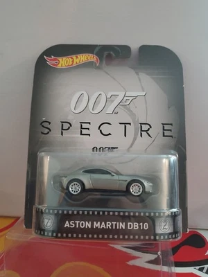 Hot Wheels 2016 Retro Entertainment James Bond 007 Spectre Aston Martin DB10 Foto 1 de 4