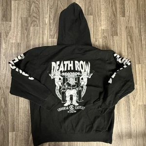 Crooks & Castles Death Row Records Black Graphic Hoodie CrooksCastles Collab - Picture 1 of 7