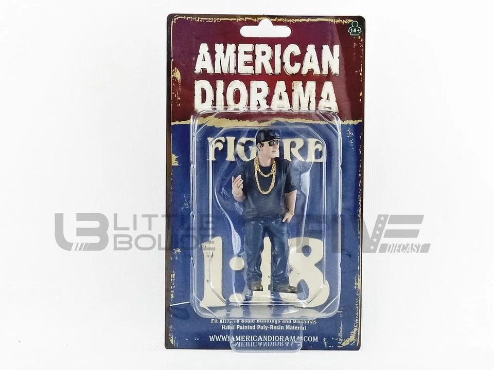 AMERICAN DIORAMA 1/18 - FIGURINES HANGING OUT 2 - JUAN 38185 - Photo 1/1