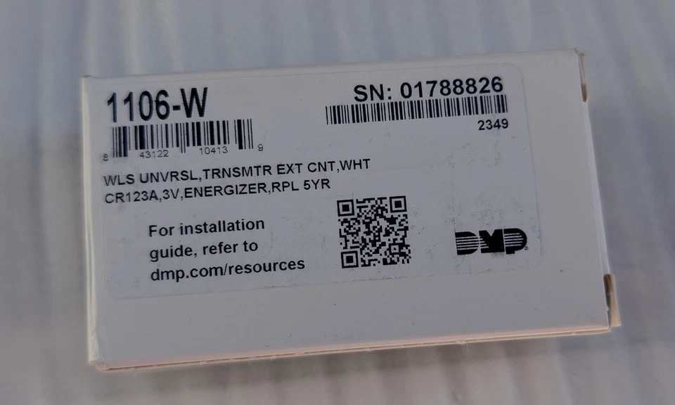 Transmisor universal inalámbrico DMP 1106-W EXT CNT blanco Foto 1 de 1