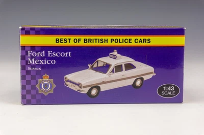 Atlas Editions - Best Of British Police Cars - Ford Escort Mexico Sussex - Image 1 of 4