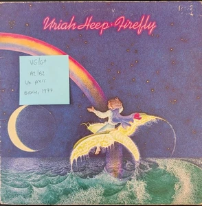 Uriah Heep Firefly Vinyl Record VG/G+ ILPS 9483 1977 - Picture 1 of 2