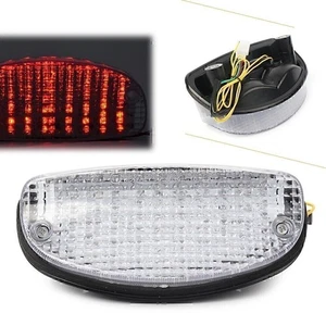 LED Tail Light Turn Signal Lamp for HONDA CBR 1100XX 1997-1998 Clear Lens - Picture 1 of 8